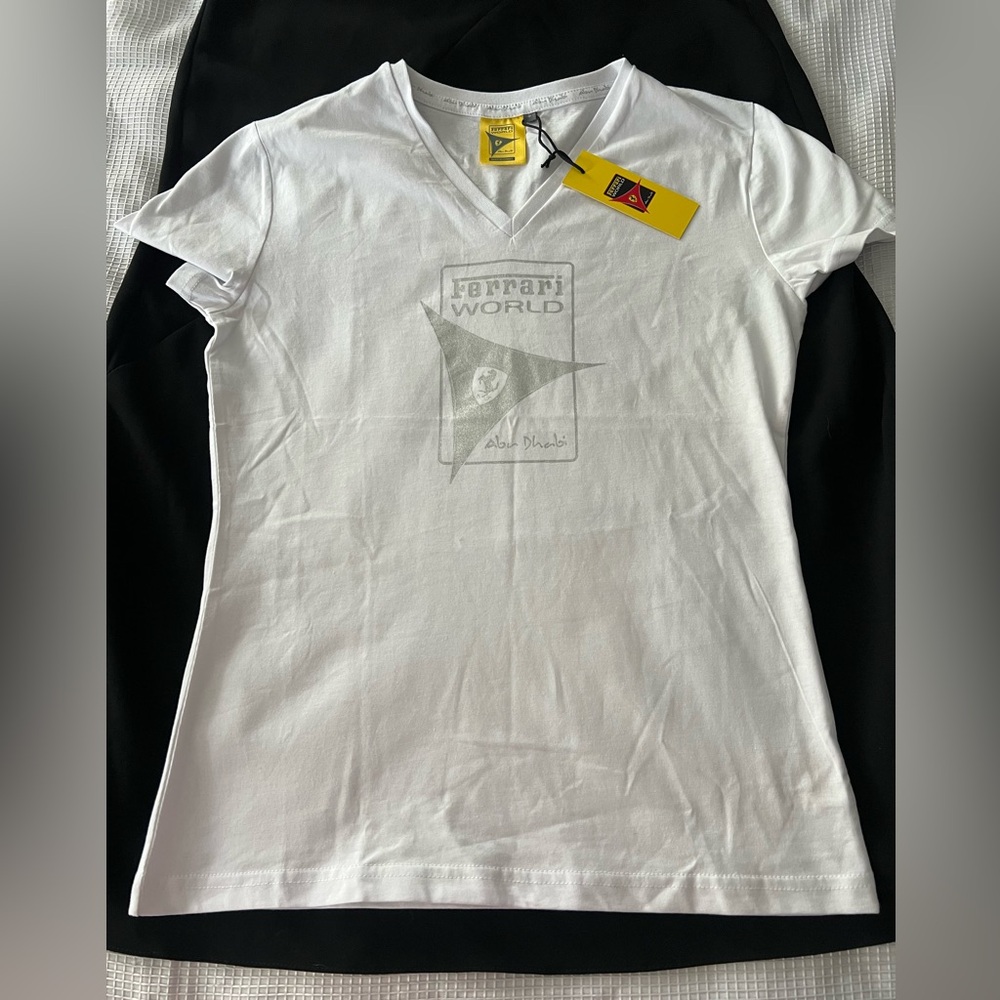 Ferrari World Abu Dhabi Gray T-Shirt - Picture 2 of 6